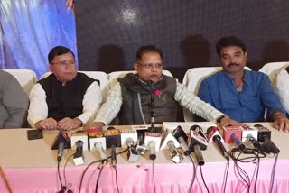 Amar Agarwal press conference in Bilaspur