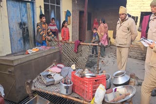 Laksar police attached the house of accused