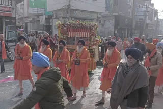 Nagar Kirtan organized at Barnala dedicated to Prakash Purab