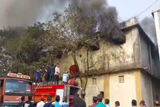 Fire Breaks Out In Bhiwandi