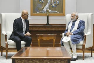 Satya Nadella met PM Modi