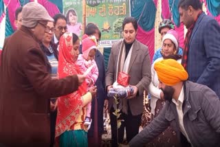 In Hoshiarpur Adarsh Social Welfare Society found the lohri of 31 daughters in Heun village