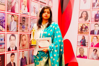 Megha Srivastava received International Education Award 2022 in ranchi