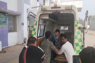 Etv BharatChest pain of student giving exam in Kawardha