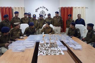 41 fire arms seized