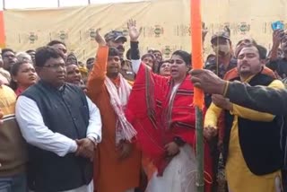 Bharati Ghosh slams TMC for their new campaign named Didir Suraksha Kavach