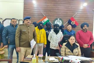 Bishnoi gang 5 sharp shooters arrested in Ambala