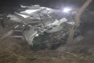 Trainee plane crashes in MP's Rewa, pilot dies, trainee pilot critical