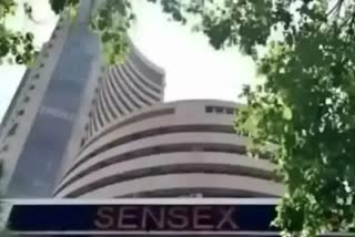 Etv Bharat Sensex in early trade