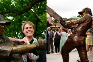 Belinda Clark First Women Cricketer Statue