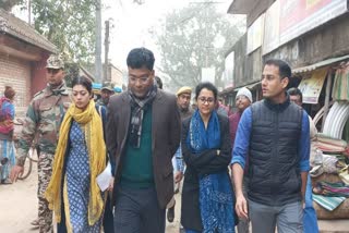 Central Delegation came to Malda for Investigation of Awas Yojana Scam