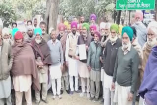 The parties faced each other regarding the Sirhind Kanal Bathinda Canal project