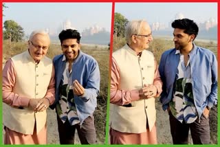 Guru Randhawa and Anupam Kher video