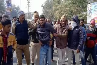 रोहतास कोर्ट भाग रहे कैदी को पुलिस ने पकड़ा