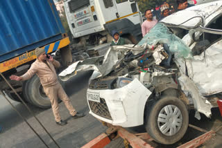 road accident in greater noida