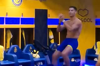 Cristiano Ronaldo Celebrates Al Nassr s Goal  Cristiano Ronaldo  Al Nassr  Cristiano Ronaldo news  അല്‍ നസ്‌ര്‍  ക്രിസ്റ്റ്യാനോ റൊണാള്‍ഡോ  ക്രിസ്റ്റ്യാനോയുടെ ഗോള്‍ ആഘോഷം വീഡിയോ  സൗദി പ്രോ ലീഗ്