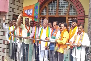 BSY Inaugurates BJP Booth Vijaya Campaign