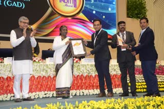 bilaspur got national platinum award