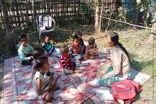 Anganwadi centre at Dhekiajuli