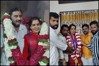 Grand welcome for Divya Hagargi