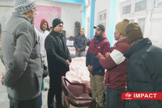 DM Himanshu Khurana did inspected relief camp
