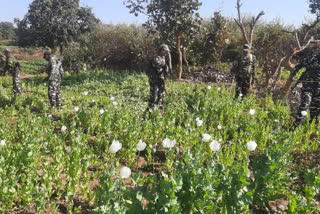 Police campaign against liquor and drugs in Khunti