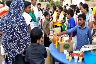 vijayapura-rabindranath-tagore-school-food-fest