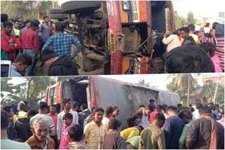 at least One Killed in Bus Accident at Katwa of Purba Bardhaman