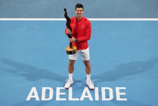 Adelaide International  Novak Djokovic  Novak Djokovic news  Novak Djokovic vs Sebastian Korda  Novak Djokovic beat Sebastian Korda  एडीलेड इंटरनेशनल  नोवाक जोकोविच  सेबेस्टियन कोरडा