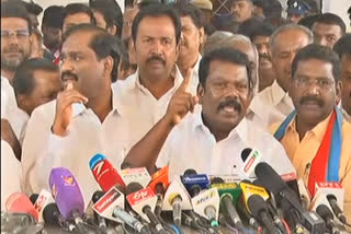 Even as Governor RN Ravi commenced his address, Congress, VCK and other allies of the DMK, shouted 'Long Live Tamil Nadu" and staged a walk out, protesting his remark that the name of the state should be "Thamizhagam".