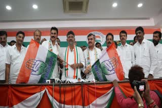 JDS leaders join Congress party