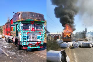 Jabalpur Truck Fire