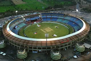 India vs New Zealand match in Raipur