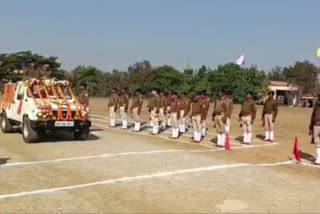 Passing Out Parade at Chandwara Police Line