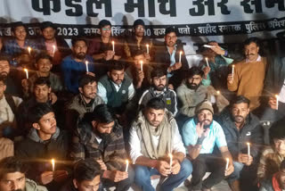 demand of Recognition of Rajasthani language through candle march in Jaipur