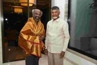 Rajinikanth met Chandrababu