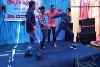 Two IAS Officers Dance