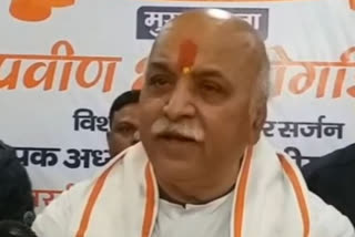 Pravin Togadia at a function in Uttarakhand