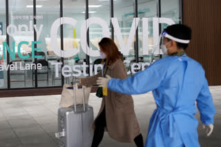 China suspended visas Tuesday for South Koreans to come to the country for tourism or business in apparent retaliation for COVID-19 testing requirements on Chinese travelers