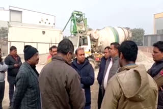 CM flying team action in sonipat illegal RMC plant in sonipat