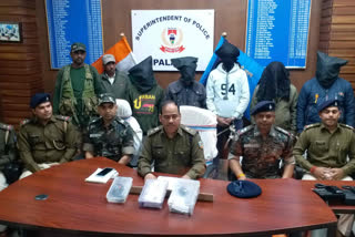 Four Naxalites Of TSPC Arrested In Palamu