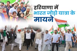 Rahul Gandhi Bharat Jodo Yatra in Haryana