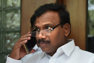A.Raja appears before chennai special court on disproportionate assets case