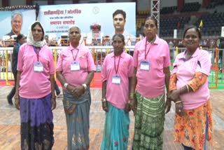 Elderly women rock in CG Olympics