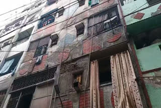 Old Delhi royalty in shambles, narrow lanes with eroded buildings force people to live in fear