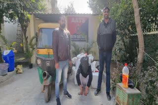 AATS arrested liquor smuggler in sangam vihar