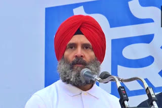 Rahul Gandhi at Fatehgarh Sahib as Bharat Jodo Punjab kicks off