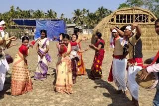 Preparation of Bhogali Bihu 2023 in Assam