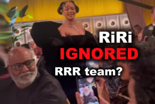 Rihanna ignore RRR team