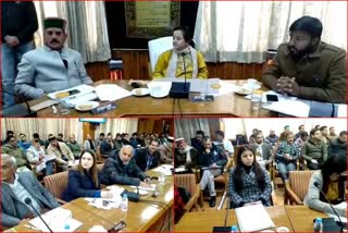 Zilla Parishad meeting in Shimla.